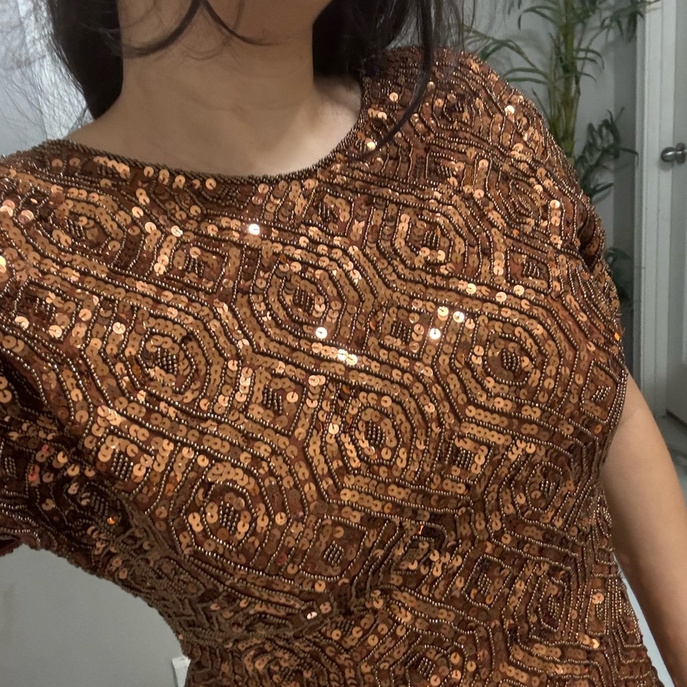 Beaded & sequined Bodycon Dress